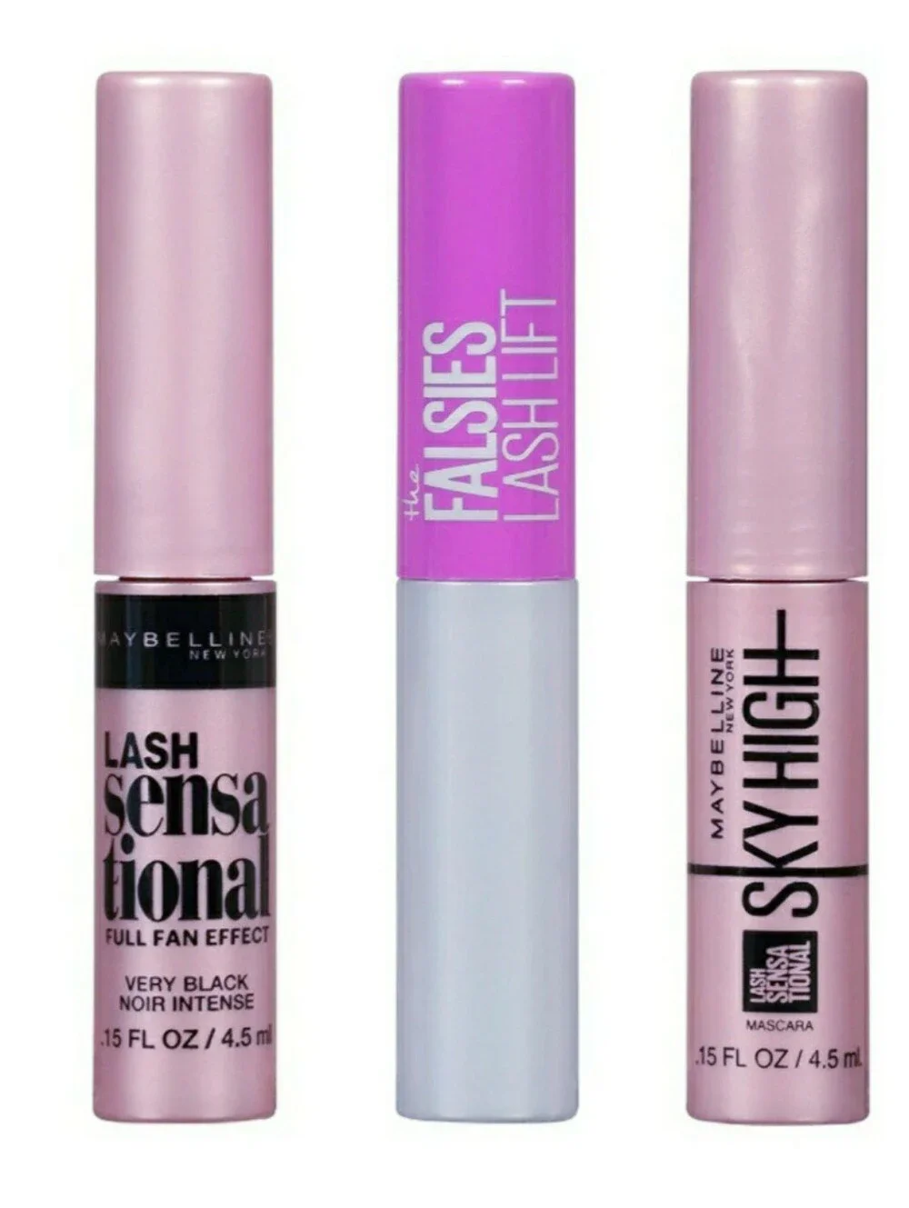 Maybelline Mini Lash Bar, 1 Kit (3 Mini Mascara), 0.15 fl oz, Limited Edition